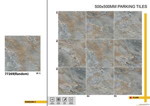 Pavimentadoras de entrada para Exteriores de 20mm de espesor, baldosas de porcelana con acabado mate de 500x500 para suelo Exterior, precio Malasia - Product Image 4