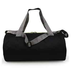 Prix de vente en gros Sacs de sport magiques noirs et verts ronds sur mesure pour la salle de sport et les voyages Fabricant direct - Product Image 1