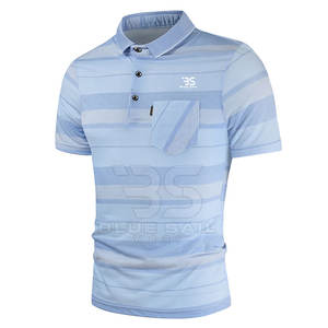 Polo de alta calidad para hombre, novedad de 2024, con el último diseño, tejido de punto transpirable, patrón de estampado de secado rápido para Fitness - Product Image 2