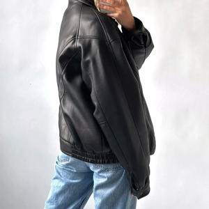 Veste en cuir pour femmes, best-seller, nouvelle mode, veste en cuir coupe-vent pour femmes - Product Image 5
