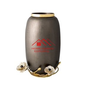 Florero de metal hecho a mano de gran venta de diseño llamativo único y de lujo para Decoración de mesa - Product Image 6