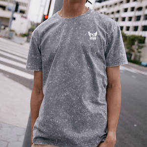 Camisetas de manga corta de alta calidad para hombre, camisetas con lavado ácido, Impresión de logotipo personalizado, camisetas con lavado ácido para hombre - Product Image 5