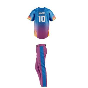 Service OEM Uniforme de baseball Jersey et pantalon à séchage rapide Ensemble uniforme de baseball et de softball tendance - Product Image 6