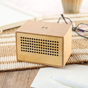Altoparlante Wireless in Bambù Pieve, Gadget USB Promozionale Personalizzato - Product Image 2