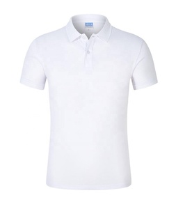 T-shirt de golf en coton lavable de haute qualité 200 g/m² imprimé personnalisé pour hommes vêtements d'été populaires - Product Image 4