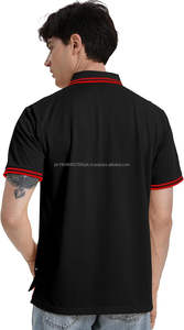 Polo de golf pour homme avec impression à séchage rapide et évacuation de l'humidité pour homme - Product Image 3