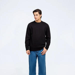 Sudadera Informal al por Mayor |   Forro Polar Grueso con Logotipo Personalizado |   Sudadera Casual Unisex Extra Grande con Cuello Redondo - Product Image 2