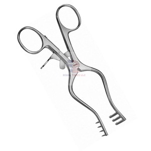 Retractor de acero inoxidable, instrumentos médicos personalizados, Retractor Beckman Adson - Product Image 4