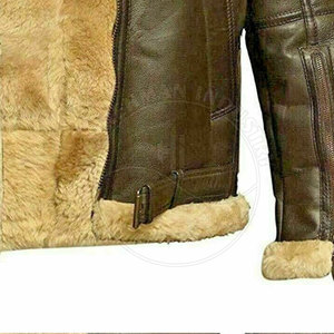 Wholesale Custom Size <b>Shearling</b> <b>Jacket</b> Outdoor Use <b>Shearling</b> <b>Jacket</b> New Arrival <b>Men</b> <b>Shearling</b> <b>Jacket</b> - Product Image 6