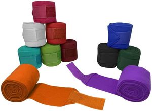 Vendas de Forro Polar para Caballos de Polo, Vendajes Elásticos para Patas, Soporte para Patas de Caballos para el Cuidado Equino - Product Image 6