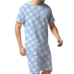 Pantalones cortos de verano para hombre, chándal estilo callejero estampado y colores sólidos, pantalones cortos de verano para hombre, chándal apto para viajes y ligero - Product Image 3