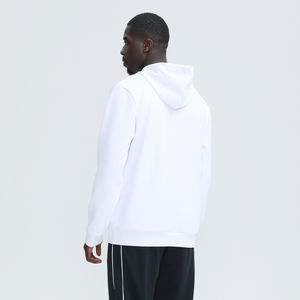 Fourniture directe d'usine vêtements pour hommes Logo personnalisable 100% coton à capuche fabrication de vêtements Streetwear sweats à capuche pour l'hiver - Product Image 2