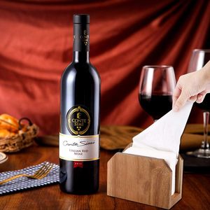 Servilletero de madera de acacia, servilletero de papel para mesas de cocina y encimeras, personalizable con nombre, regalos personalizados - Product Image 6