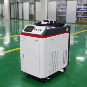 เครื่องทำความสะอาดเลเซอร์ไฟเบอร์ออปติกแบบมือถือ2000W เครื่องมือกำจัดสนิมสำหรับโลหะแบบมืออาชีพ