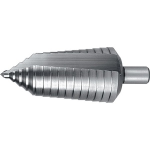 Ruko HSS Spiral Fluted <b>Step</b> <b>Drill</b> Bit 6-40 mm Drilling Range 2 Cutting Edges 16 <b>Steps</b> - Product Image 1
