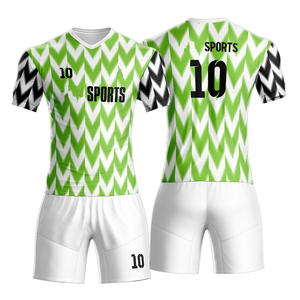 High Quality Custom Breathable Lightweight <b>Soccer</b> Jersey Durable Team Uniform in 100% Polyester - Product Image 4