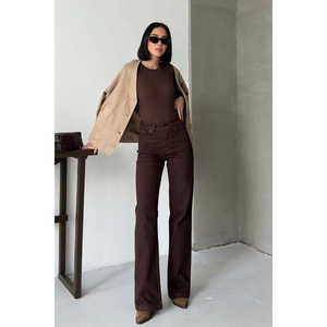 Chaqueta vaquera extragrande para mujer con forro, ropa exterior cómoda - Product Image 1