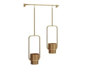 Pots de jardinière suspendus ronds en Bronze de haute qualité articles décoratifs en métal Durable faits à la main pour la maison et le jardin vente chaude - Product Image 3