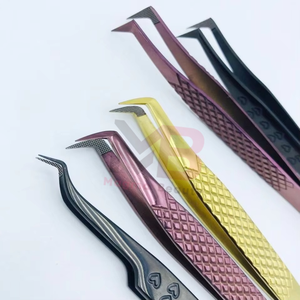 แหนบต่อขนตาปลายเรียบ จับถนัดมือ รูปหัวใจ ทนทาน เคลือบสีตามสั่ง ขายดี กำลังเป็นที่นิยม ผลิตจากสแตนเลสญี่ปุ่น - Product Image 2