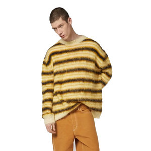 2024 Street Wear Warm Up Mohair Jersey O-Neck Maillot Mohair de haute qualité Maillot Mohair à manches longues à séchage rapide - Product Image 5