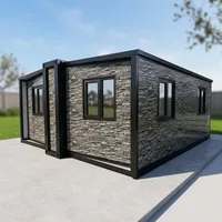 Aire de repos routière : Conteneur de 30 pieds avec toilettes extensibles et magasin de proximité intégré