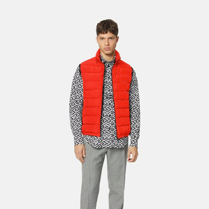 Gilet matelassé personnalisé pour hommes en toile imperméable et respirante Style décontracté pour le printemps comme vêtement d'extérieur avec logo 100% polyester - Product Image 5