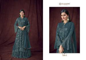 Ensemble harara/Sarara/sharara, tenue de mariage style indien, costume pour occasions spéciales, à bas prix - Product Image 3