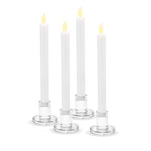 Juego de portavelas acrílico de dos portavelas de diferentes tamaños para uso decorativo de bodas, hoteles y eventos - Product Image 6