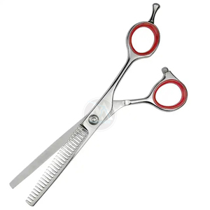 กรรไกรซอยเล็ก6นิ้ว, ที่จับออฟเซ็ตที่จับนุ่มสบายจับแหวนสวมนิ้วกรรไกรตัดผมสแตนเลส - Product Image 6