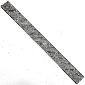 ใบมีดเหล็กดามัสกัสทำมือรูปบันไดอเนกประสงค์สำหรับใช้งานแบบ DIY - Product Image 6