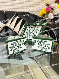 Arabic Design Gifts Sets Ramadan Gift Incense Burner Arabic Set <b>Bone</b> Inlay Bakhoor Burner Arabic - Product Image 4