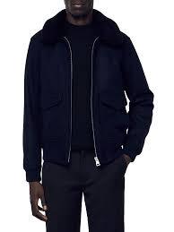 แจ็คเก็ตผู้ชายวินเทจฤดูใบไม้ร่วงและฤดูหนาวสีทึบกันลมผ้าวูลซับในการเดินทางพร้อมปกหน้าโลโก้กระเป๋าใหญ่ - Product Image 3