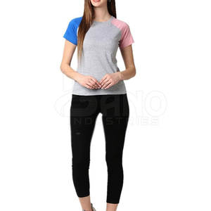 Camisetas Casuales de Lona para Mujer, Verano, Logotipo Personalizado, Marca Privada, Alta Calidad, Transpirables - Product Image 5