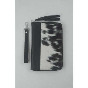 Portefeuille en cuir de vachette pour femme LAXURA - Product Image 1