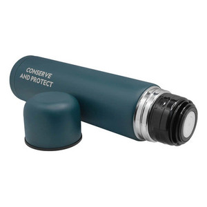 Thermos a Forma di Proiettile Nat Geo 1000 Ml in Acciaio Inossidabile Verde Petrolio Opaco - Product Image 5