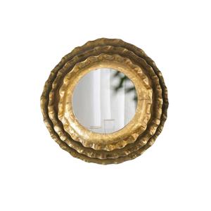 Miroir mural en métal de qualité créative miroir mural de forme ronde vintage miroir mural pour accessoire de décoration de mariage le plus vendu - Product Image 1