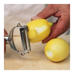 Pelador de Frutas y Verduras CX294 de Acero Inoxidable Satinado, Herramienta del Grupo Berni - Product Image 3