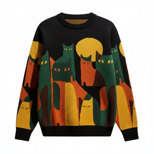 Sudadera de Invierno para Hombre y Mujer, Antiarrugas, con Logotipo Frontal, Tejido de Punto, 320g, Felpa, Hecha a Máquina, Poliéster - Product Image 1