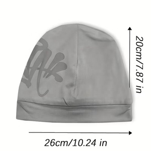 Levi Industry Custom Printed Logo Street Hip-Hop Beanie Hat Breathable Waterproof Canvas Stretchy Fit Lightweight <b>Machine</b> - Product Image 5