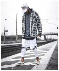 Pantalones cortos deportivos de baloncesto para hombre, cinco pantalones separados de secado rápido de verano, transpirables para estudiantes y corredores - Product Image 4