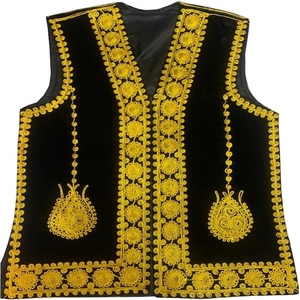 Hombres de alta calidad tradicional hermoso otoño transpirable 100% algodón prendas de vestir exteriores chaleco precio bajo MOQ bajo 100 piezas proveedor superior - Product Image 2