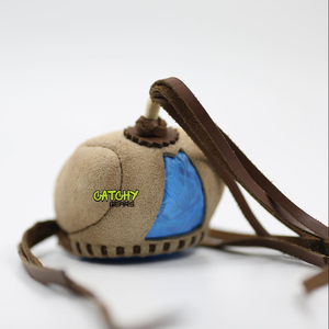 Capuche Qatri en cuir véritable de Style Qatar avec bretelles en cuir fauconnerie Hawking appel de jeu arabe pour les produits de chasse - Product Image 5