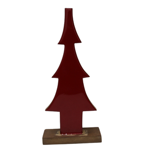 Personnalisé en vrac Design élégant Arbre de Noël décoratif en bois de couleur blanche pour les décorations de fête de Noël faites à la main - Product Image 2