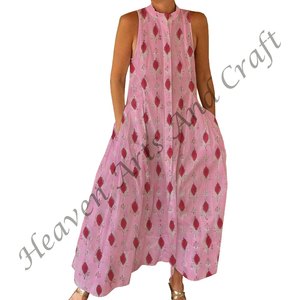 Mono de Fiesta para Mujer, Estilo Bohemio con Estampado Bagru, Novedad de Primavera/Verano/Otoño 2026 - Product Image 3