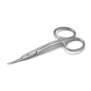 Precision Stainless Steel Sharp Cuticle <b>Nail</b> Scissors Lightweight Durable Curved Tip Right-<b>Handed</b> Salon Home Use Professional - Product Image 1