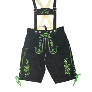 2024 Traje tradicional alemán Trachten Wear Short / Oktoberfest Lederhosen / Men Bavarian Shorts Lederhosen - Product Image 1