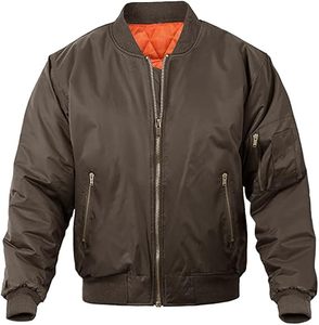 Blouson bombardier automne-hiver unisexe décontracté Manteau de mode personnalisable OEM en coton polyester imperméable et respirant pour hommes - Product Image 1
