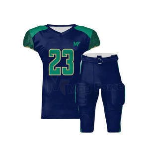 Kit de uniforme de fútbol Deportivo americano hecho a medida de poliéster, uniforme de fútbol americano de la mejor calidad para hombres - Product Image 1