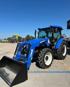 Tractor Agrícola Usado New Holland de 30HP 4WD con Cargador Frontal, Color Azul, Caja de Cambios de Alta Calidad, Motor FPT - Product Image 3