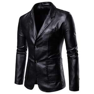 Veste en cuir pour femme | Veste de moto en faux cuir souple | Vêtements d'extérieur Streetwear mode - Product Image 4
